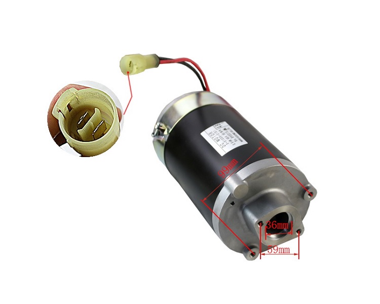 Motor de direção hidráulica de peças de empilhadeira 48V usado para 7FB15/7FB20/J1.5TEX (45510-13130-71)