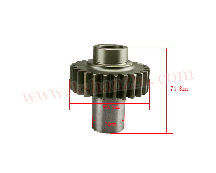 TD27/BD30, A-33320-40K00를 위한 26개의 이를 가진 포크리프트 예비 품목 유압 펌프 장치