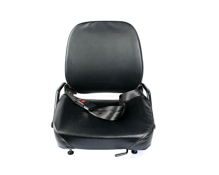 Forklift Parts Comfortable PU Leather TLF Seat With Safety Belt