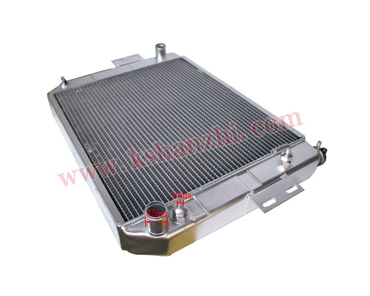 Cooling System Forklift Parts Hydraulic Aluminum Radiator For 490/4JG2 (TLF3TSX)