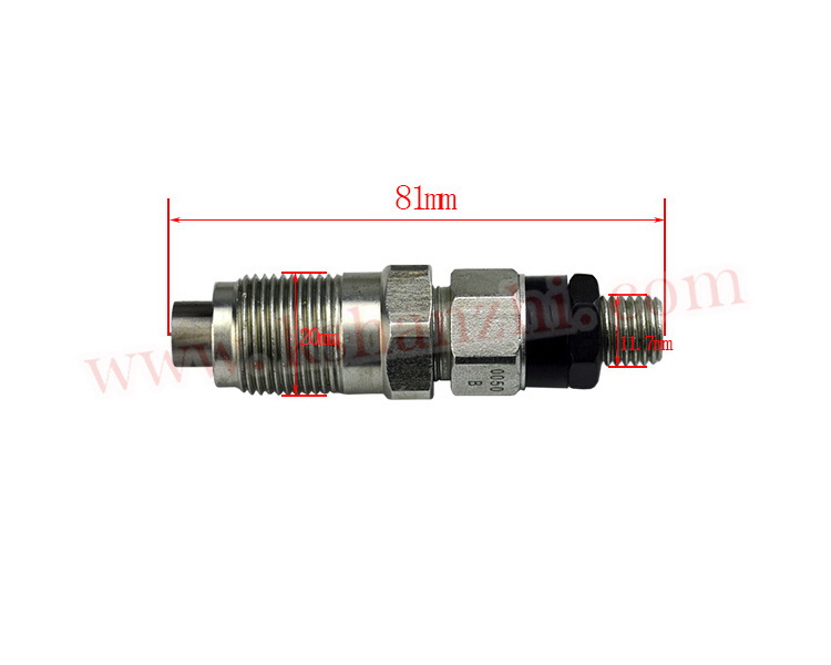 Forklift standard engine parts diesel fuel injector assembly used for TD27,16600-43G23