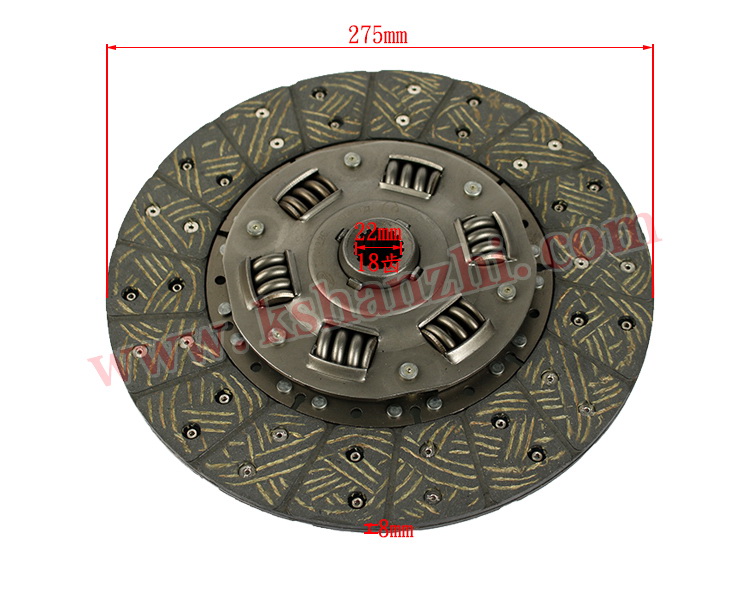 Automatic transmission parts forklift friction plate clutch disc with 18 internal gear teeth