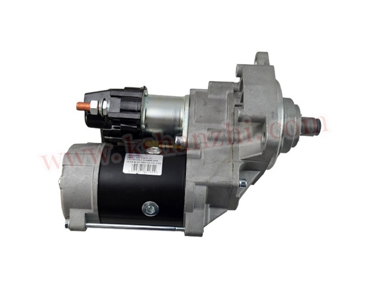 Modur Cychwyn Rhannau Fforch godi 24V a Ddefnyddir ar gyfer 6BG1 Gyda OEM: 1-81100338-1