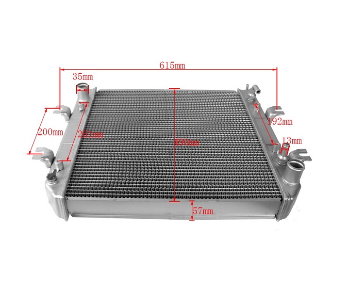 Forklift Parts Hydraulic Aluminum Radiator Used For A30/4D27 (R9621-331000-000)