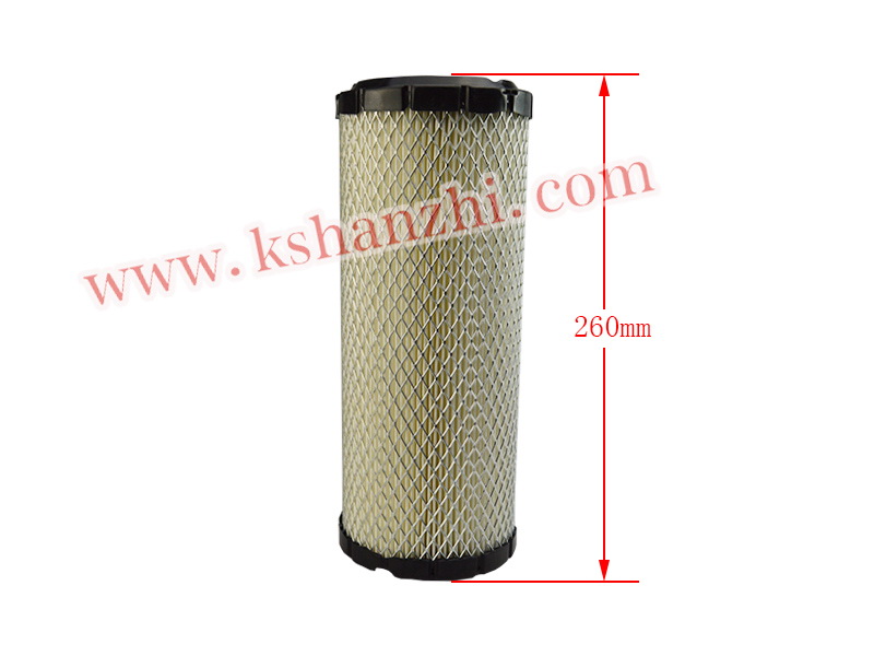 High performance forklift engine compressor cartridge air filter, 20801-03351