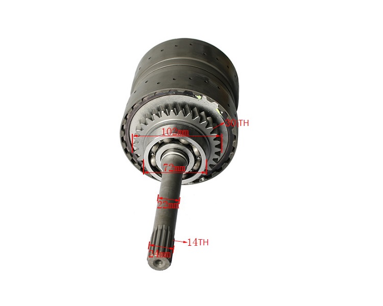 Rhannau Fforch godi Cynulliad Clutch Hydrolig a Ddefnyddir ar gyfer F14E/F18C/L02, 91A24-40019, Rhannau Gwirioneddol