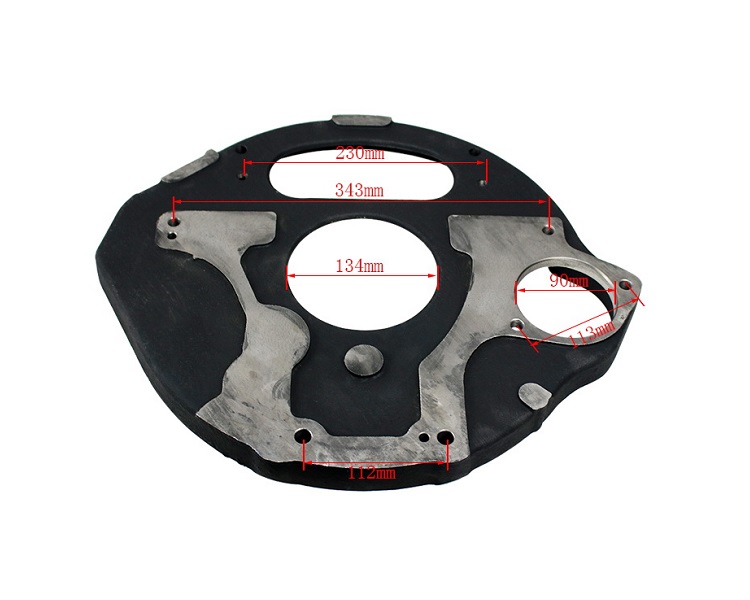 Bahagian Forklift Enjin Diesel 7F/8F 1DZ Iron Flywheel Housing OEM:32111-23371-71