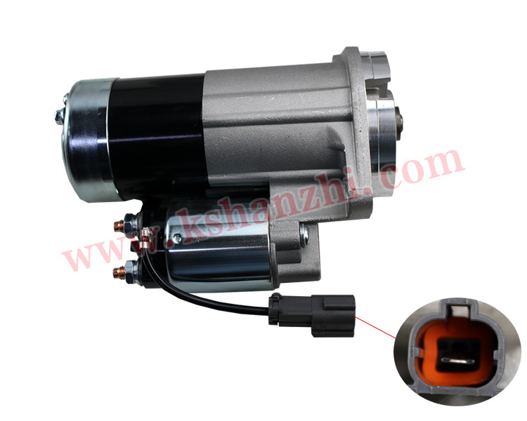 Bahagian forklift elektrik K15/ K21/K25 auto starter motor 12V 1.2KW, 23300-FU410F