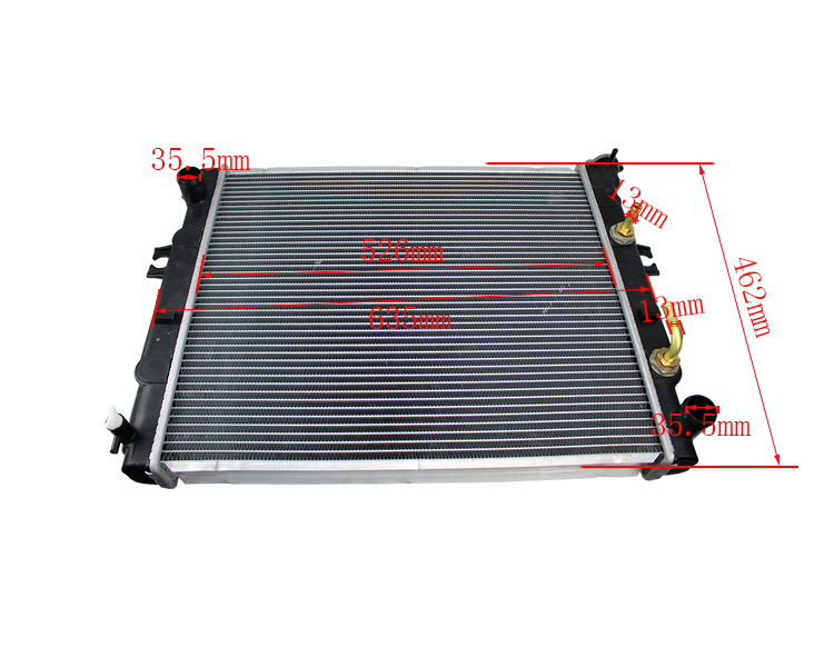 Forklift Parts Aluminum Radiator Used For 4D94LE/FD30-16, 3EA-04-51210/3EB-04-62110