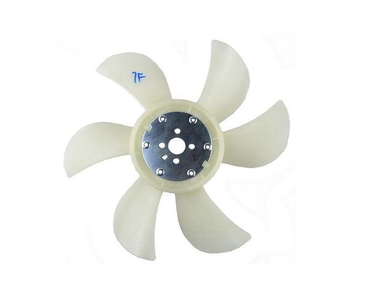 16361-23860-71 Forklift Parts 4D94E/7F/4Y/1DZ Engine Plastic Fan Blade 6 Leaves