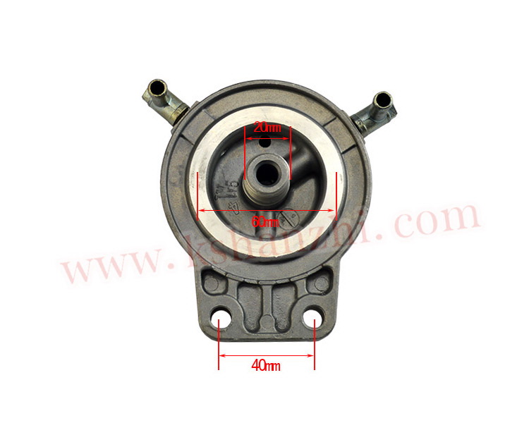 La carretilla elevadora del precio de fábrica parte la base del filtro de combustible usada para 4D94LE/4TNV94/98, 129004-55611