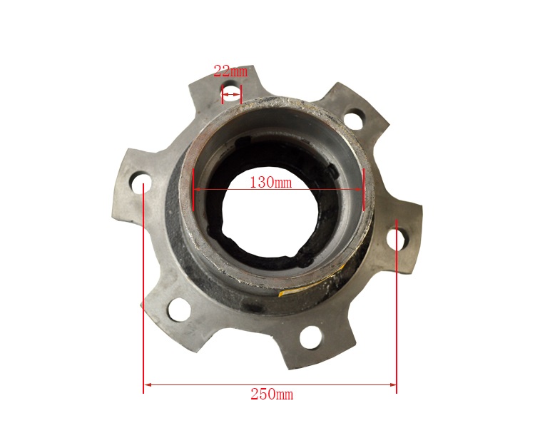 Z8/5-7T (25784-32291) に使用されるフォークリフト部品の後車軸ステアリング ハブ