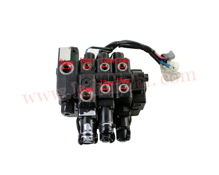 Forklift Spare Parts Hydraulic Control Valve Used For 8FB25 Electric forklift (67626-26570-71)