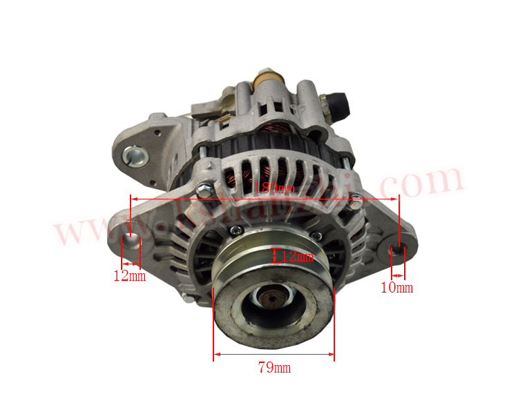 Forklift parts electric 24v truck alternator for S6S with pump, 32B68-00200