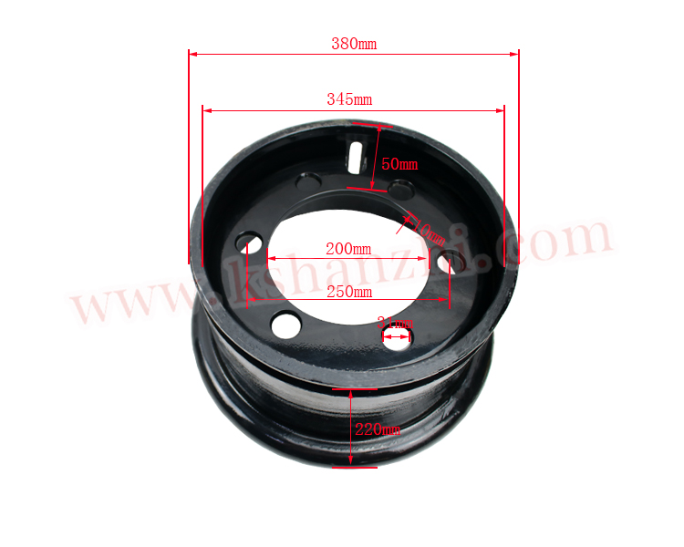 200*250 aro de pneu de empilhadeira para peças de roda 8FD40N com 250-15