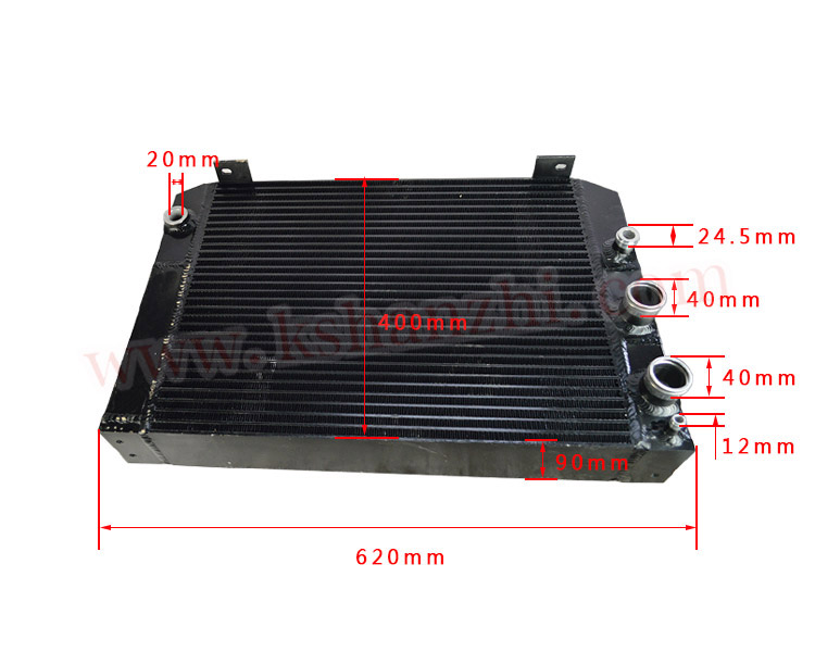 Forklift parts engine liquid cooling system cast iron radiator (351-03) for H30/3511070505