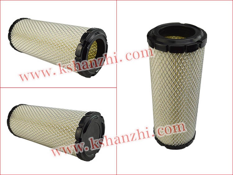 High performance forklift engine compressor cartridge air filter, 20801-03351