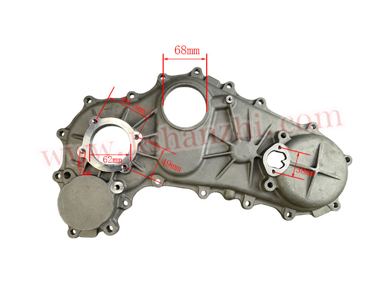 Forklift spare parts C240 timing gear cover plate used for diesel engine with OEM:5-11311-047-0