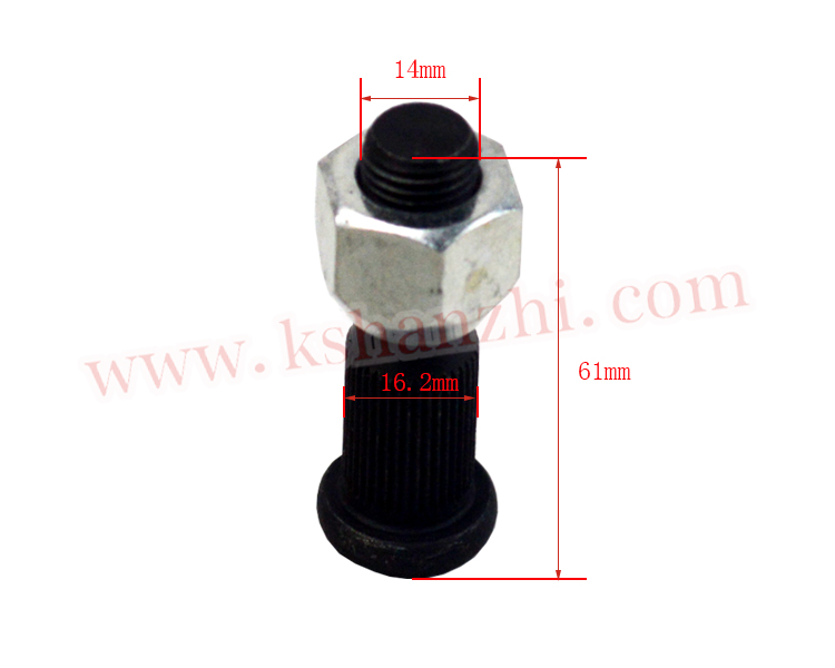 Bolt roda bahagian forklift, hab gandar digunakan untuk 8FB20-25 dengan OEM 43813-23600-71