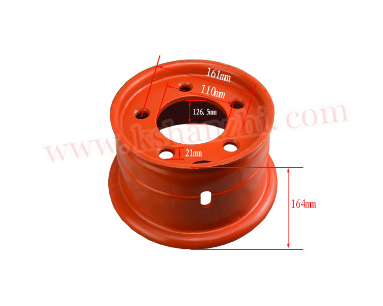 Forklift parts wheel tire rims 5 hole used for both diesel and electric forklift truck with OEM: 0009932079