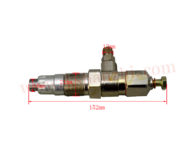 Forklift spare parts diesel engine C240 injector assembly: 5-15300039-1