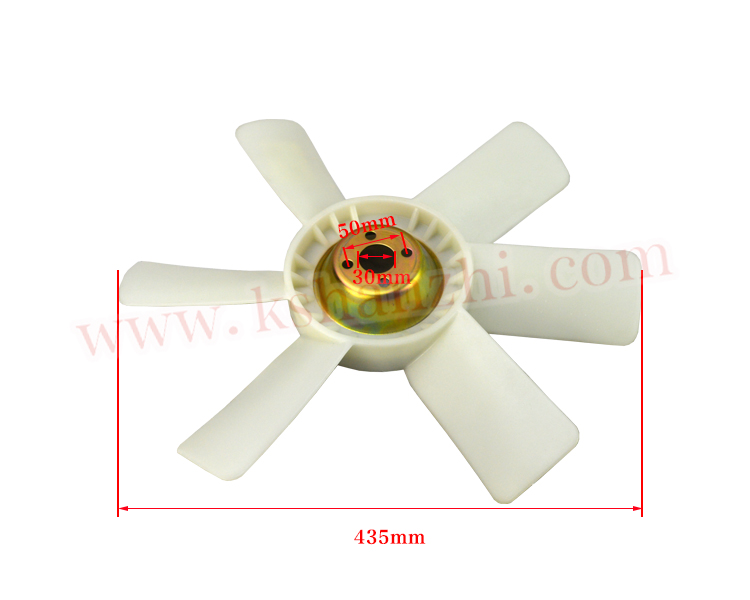 Forklift parts engine fan blade used for S4S with OEM: 32A48-00400