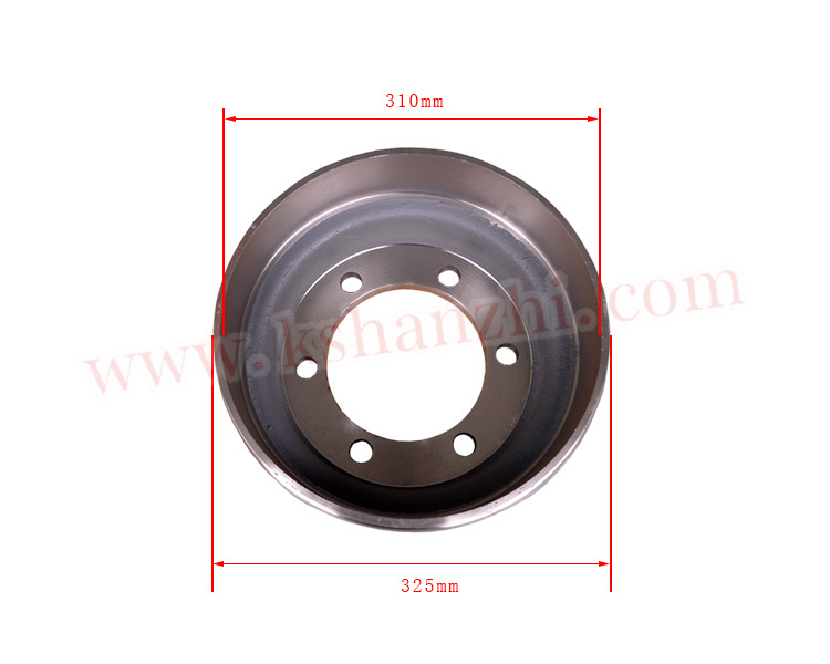 Peças de empilhadeira tambor de freio de roda de metal usado para 2-2.5T, OEM.:22673-02031