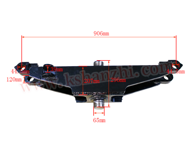 Forklift parts body rear axle assy for 7FD40/50 (with SAS),43101-30530-71