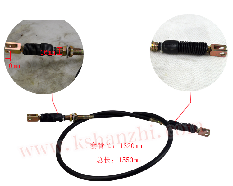 قطع غيار الرافعة الشوكية Wire Assy ، Shift المستخدمة لـ 7FD ، G / 10-30 ، 33570-23420-71