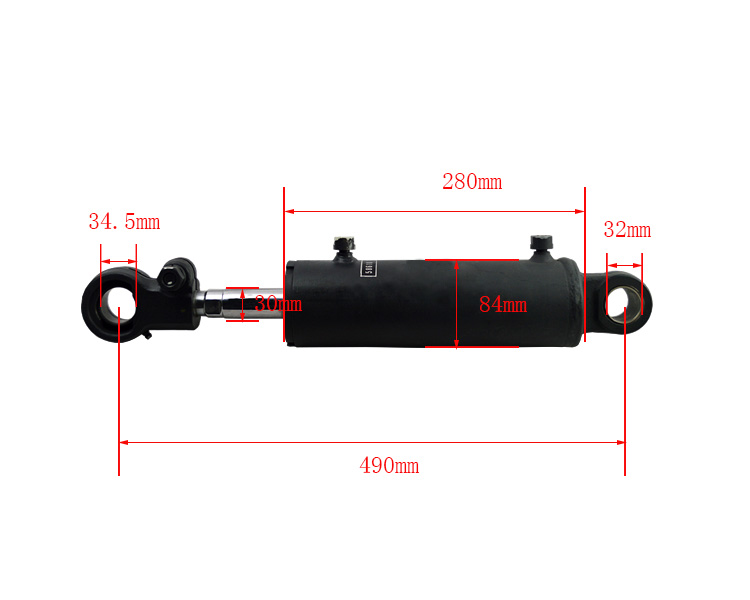 フォークリフトパーツ チルトシリンダー 油圧式 1F2,3T用 OEM:QXYGNS 純正オリジナルパーツ