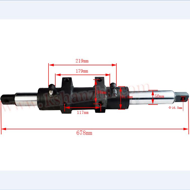 FD25/30-14,3EB-64-33110, brandnew에 사용되는 지게차 부품 유압 파워 스티어링 실린더