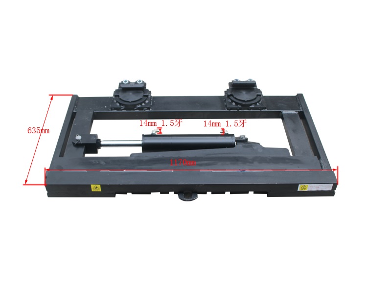 5T(CYQZC-FT5T-1170MM)에 사용되는 지게차 부품 글라이드 측면 시프터 어셈블리