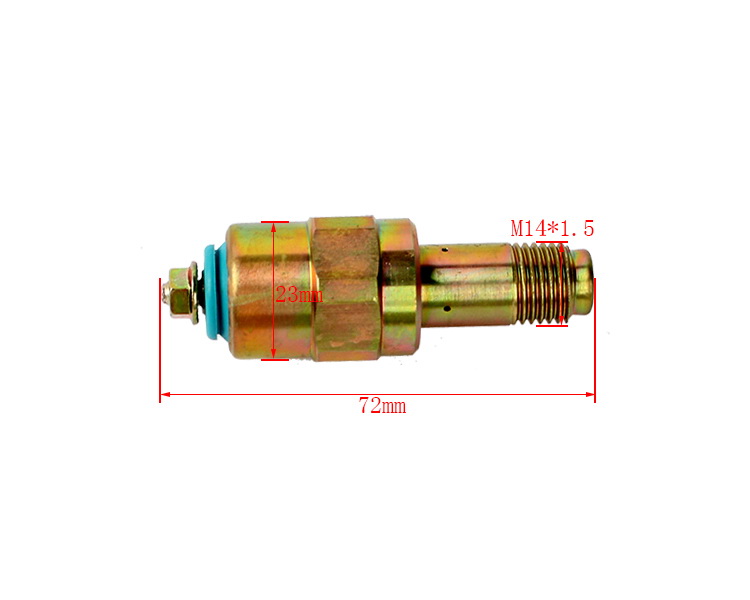 أجزاء الرافعة الشوكية 493 / 4TNE98 مضخة حقن الوقود صمام الملف اللولبي 12V ، GYYBHYDCF-493