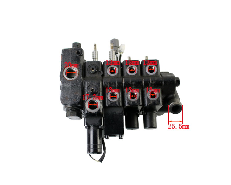 Genuine Forklift Parts 67630-31091-71 Hydraulic Multi-way Control Valve 4 Spools Used For Z series