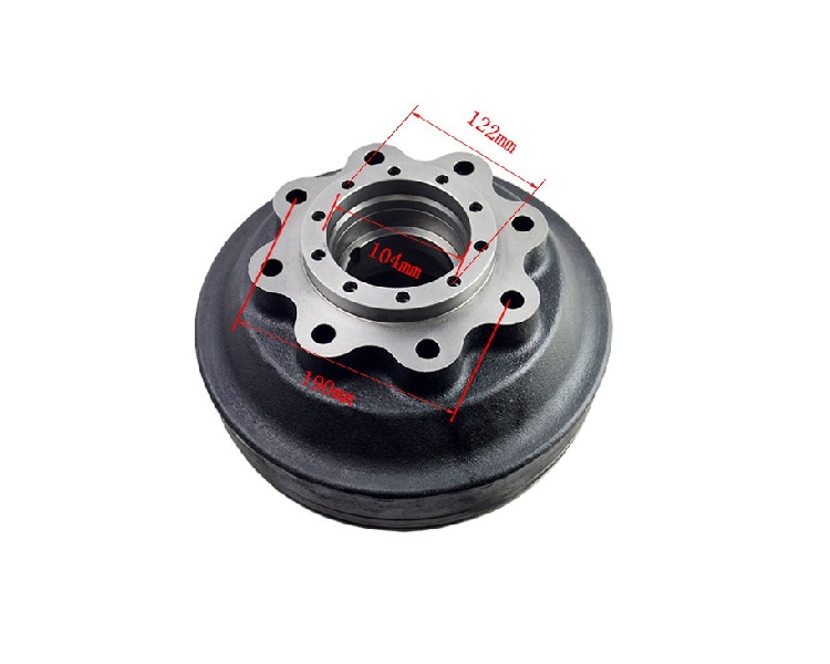 أجزاء الرافعة الشوكية 7FD25 Brake Drum & Hub مع OEM: 42432-23421-71