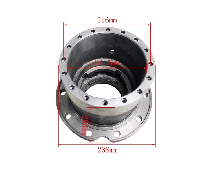 Forklift Parts Front Wheel Hub Used For Z8/6-7T, 230C3-02021