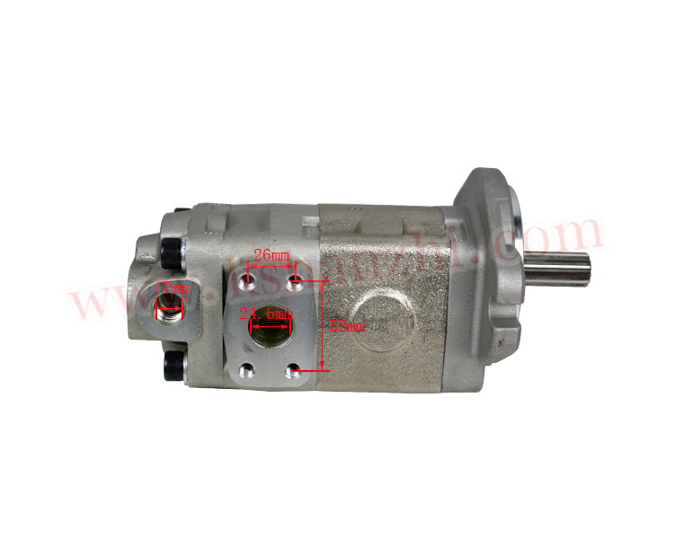 Maschinengabelstaplerteile hydraulische Zahnradpumpe verwendet für 4T-7/6D10, Teilenummer: 3EC-60-31711